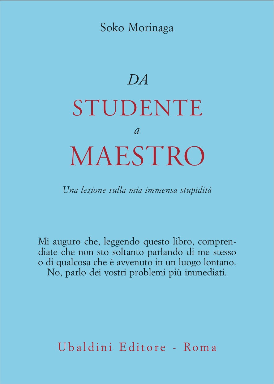 Da Studente a Maestro - Soko Morinaga Roshi
