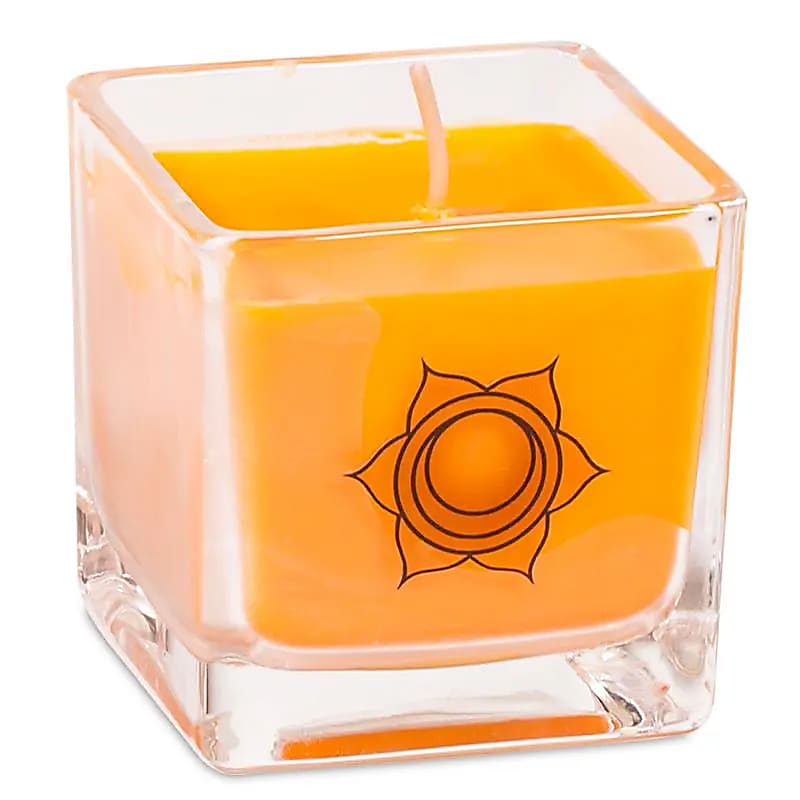 Candela profumata ecologica 2° chakra