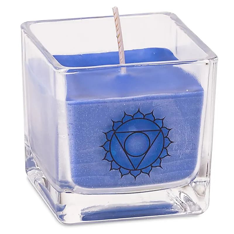 Candela profumata ecologica 5° chakra