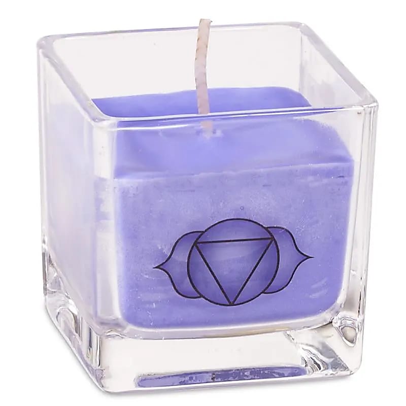 Candela profumata ecologica 6° chakra