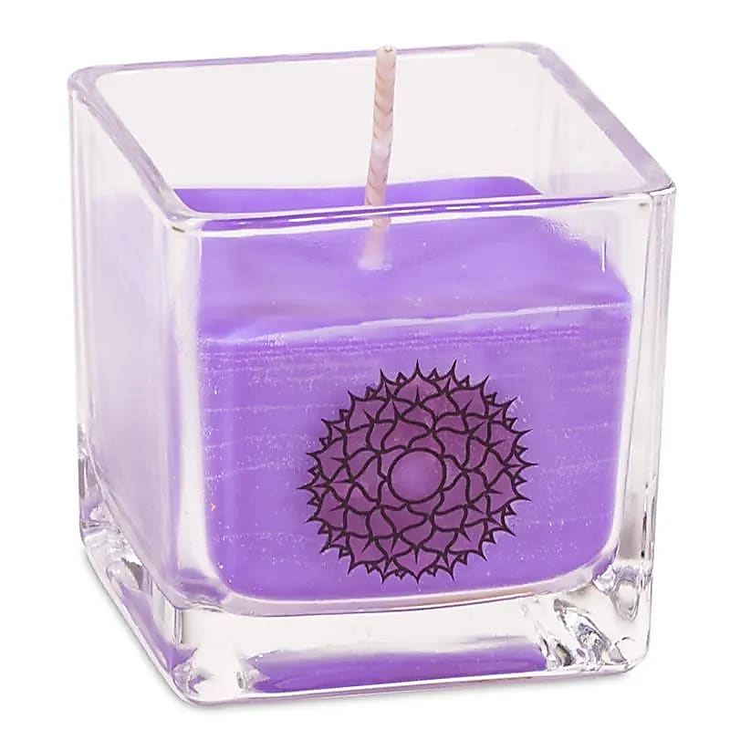 Candela profumata ecologica 7° chakra