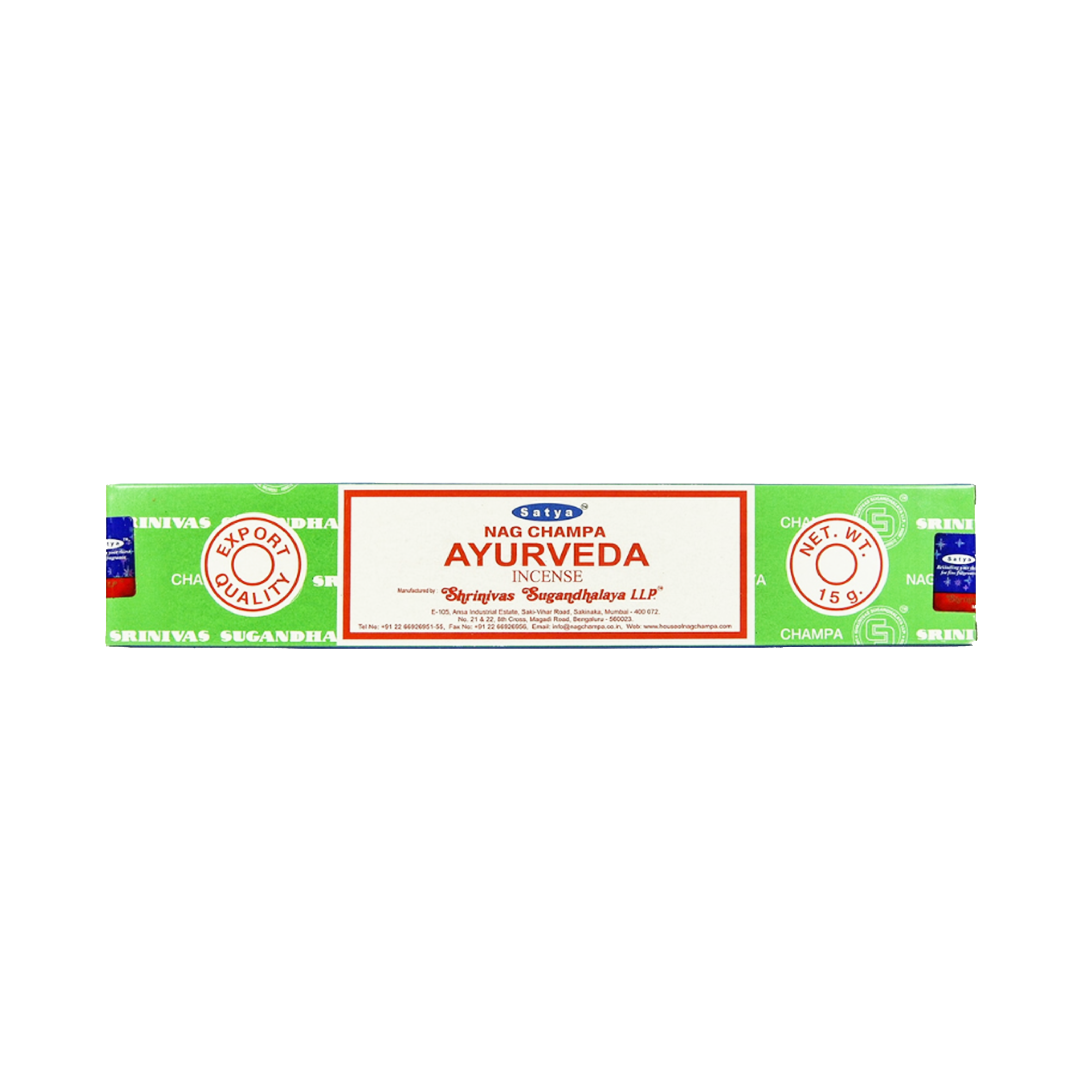 Incenso Satya Traditional Ayurveda