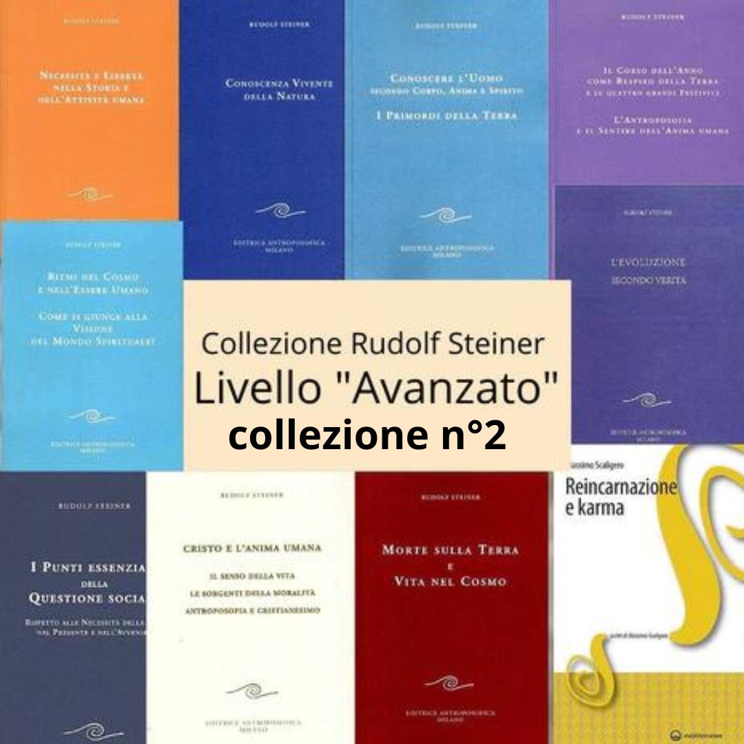 Libri livello avanzato percorso antroposofico di Rudolf Steiner (5% sconto e senza spese di spedizione)