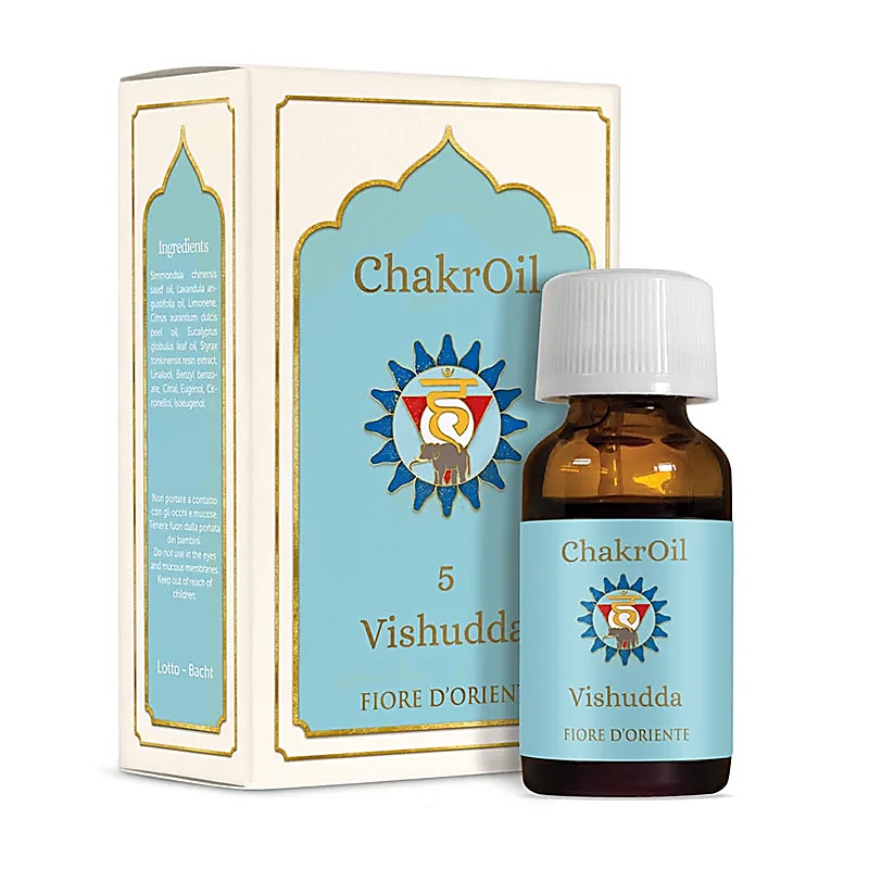 Olio essenziale 5° Chakra Vishudda