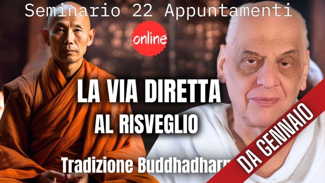 "La Via Diretta al Risveglio" Seminario online con Giorgio Rossi (22 incontri)