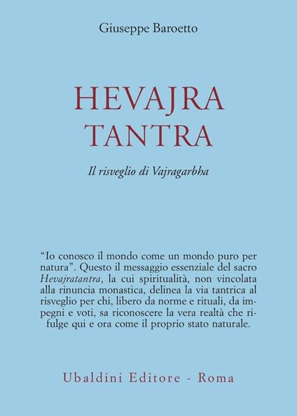 Hevajra Tantra. Il risveglio di Vajiragarbha - (a cura di Giuseppe Baroetto)