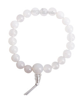 Bracciale energia Giada bianca