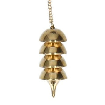 Pendolo Incantesimo Orris in ottone dorato