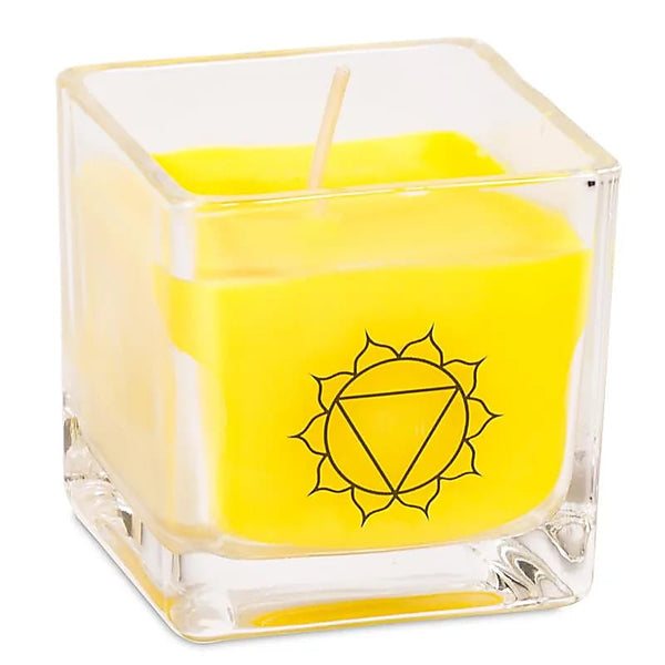 Candela profumata ecologica 3° chakra