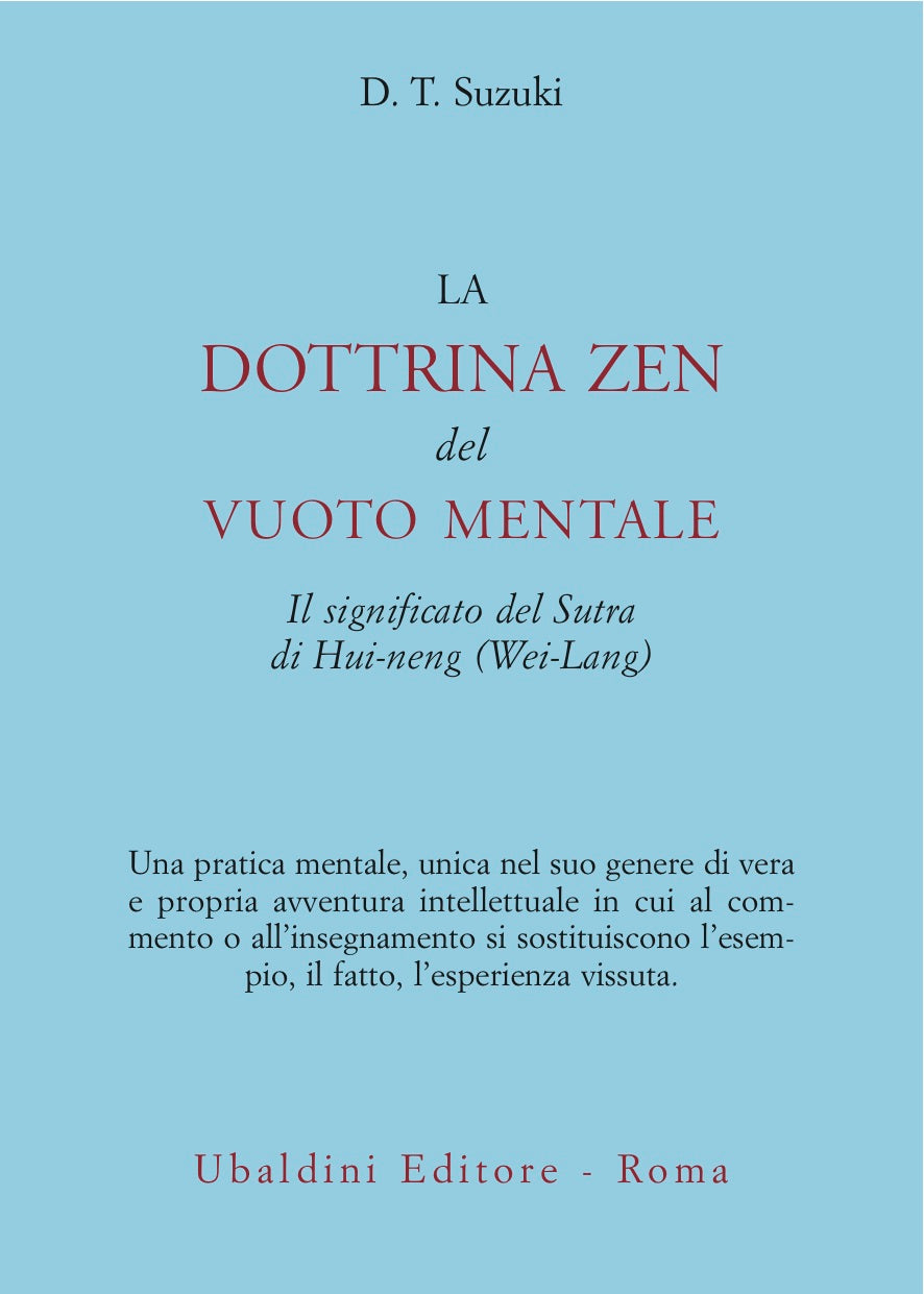 La Dottrina Zen del Vuoto Mentale - D. T. Suzuki