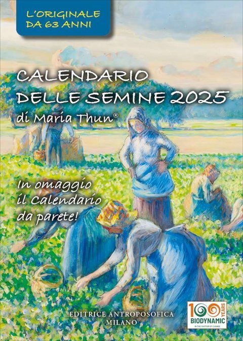 Calendario delle Semine 2025 - Maria Thun