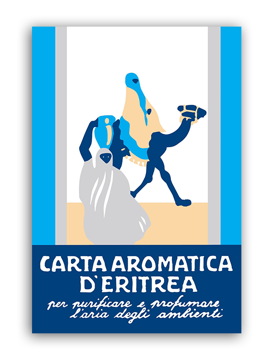 Carta Aromatica d'Eritrea. "Essenza du Touareg" - 24 Listelli