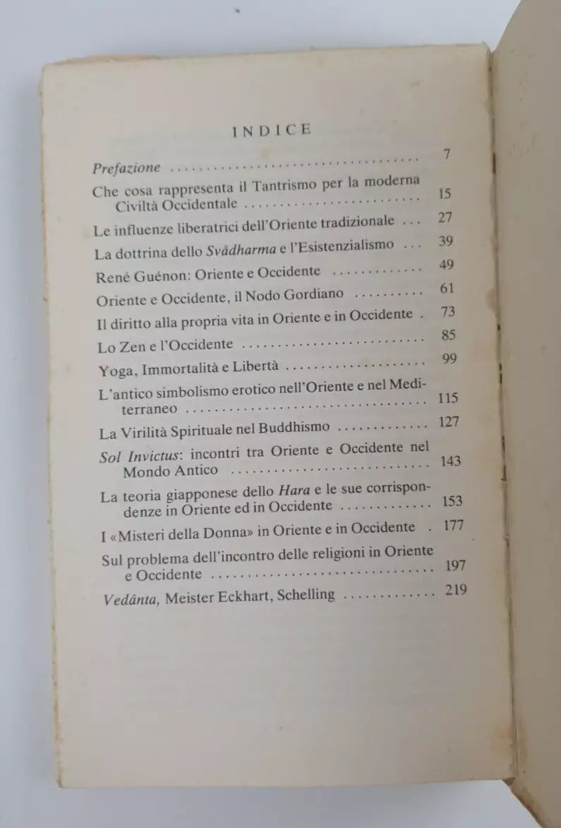 Oriente e Occidente (Saggi vari) - Julius Evola