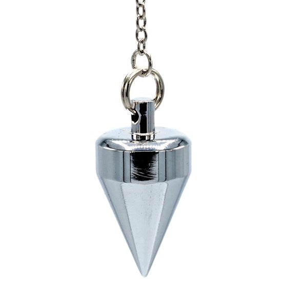 Pendolo in ottone cromato