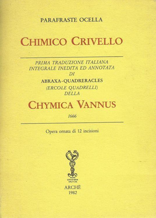 Chimico Crivello - Parafraste Ocella