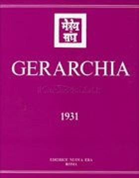 Gerarchia - 1931